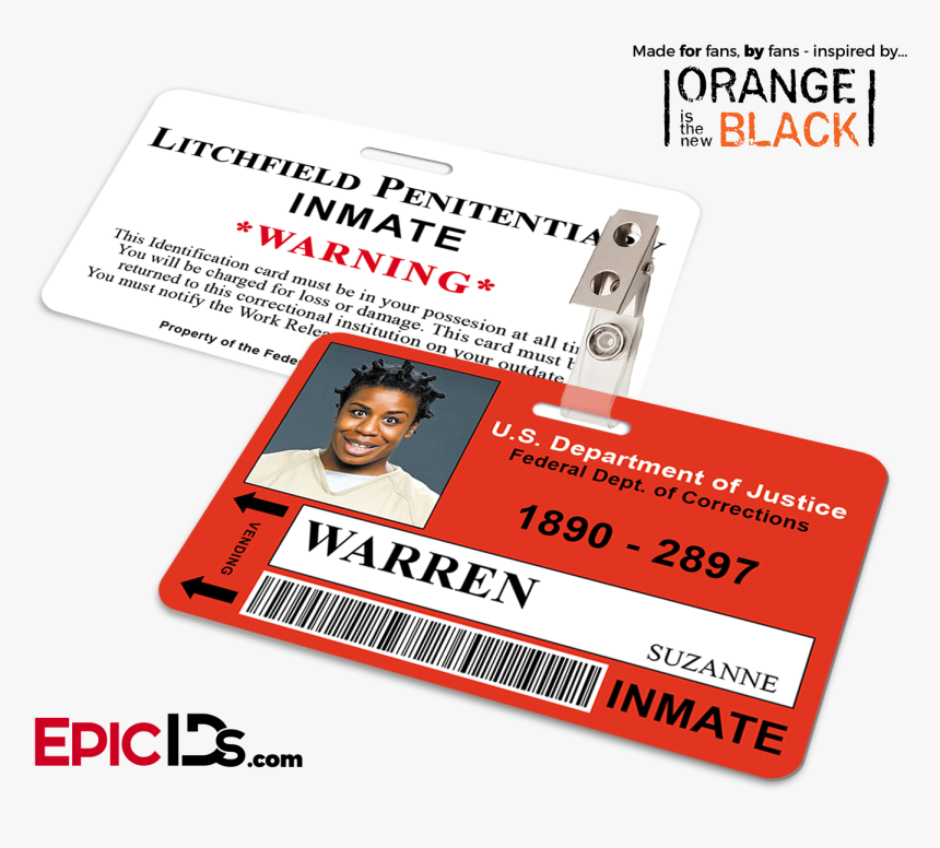 Litchfield Penitentiary "oitnb - Maritza Orange Is The New Black Id, HD Png Download, Free Download