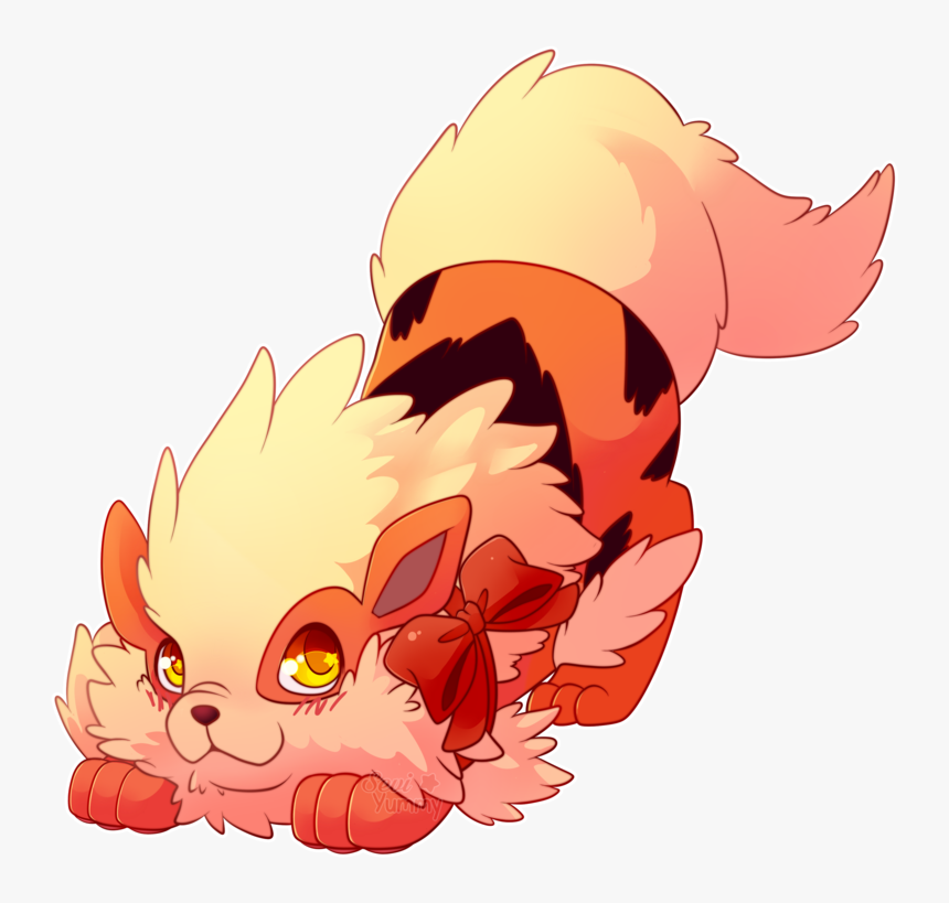 Growlithe Chibi , Png Download - Chibi Arcanine, Transparent Png, Free Download