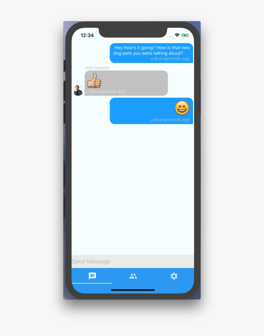 In This Part, We"ll Add Emoji Functionality, A Key - Smartphone, HD Png Download, Free Download