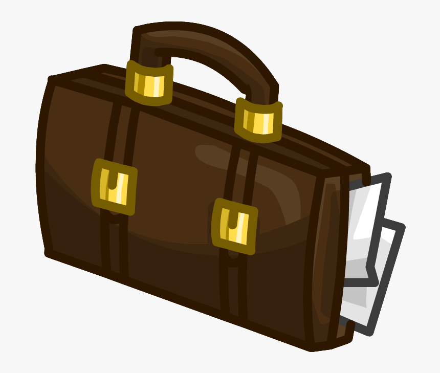 Image Clothing Icon Id - Club Penguin Briefcase, HD Png Download, Free Download