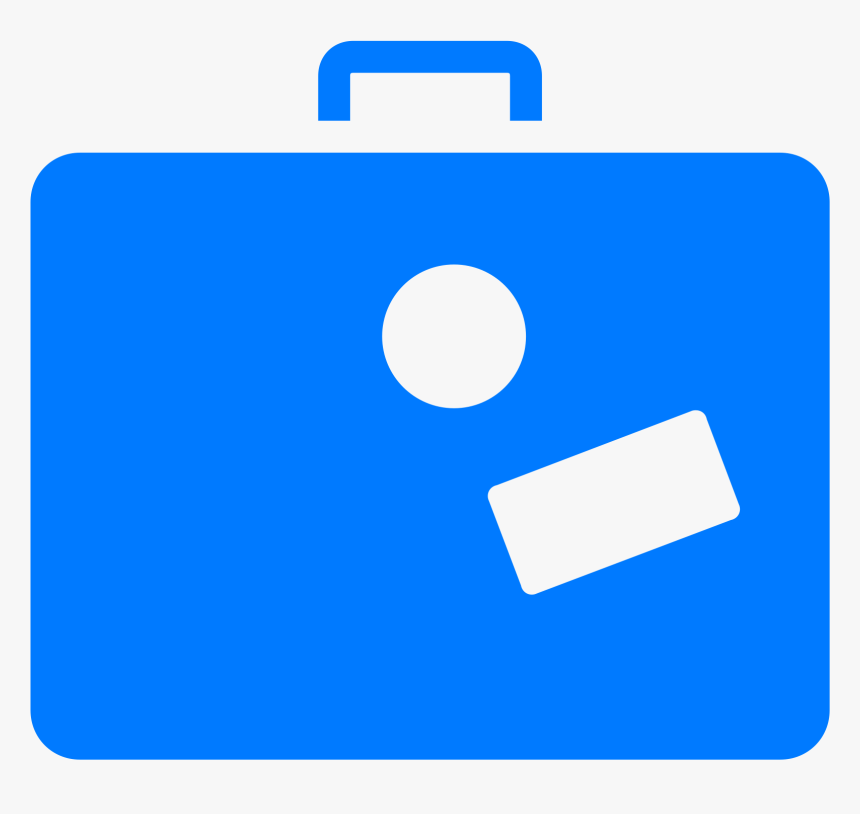 Suitcase Filled Icon - Briefcase, HD Png Download, Free Download