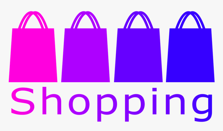 Bag, Shop, Shopper, Shopping, Icon Bag, The Black Bag - Transparent Shopping Clip Art, HD Png Download, Free Download