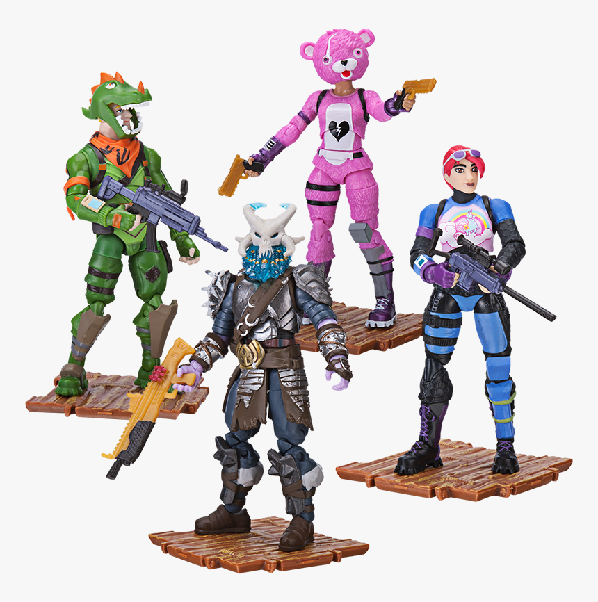fortnite squad mode 4 figure pack