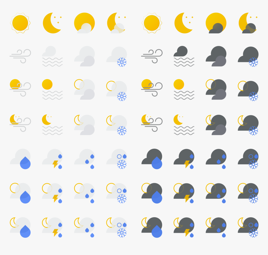 Google News Weather Icons, HD Png Download, Free Download