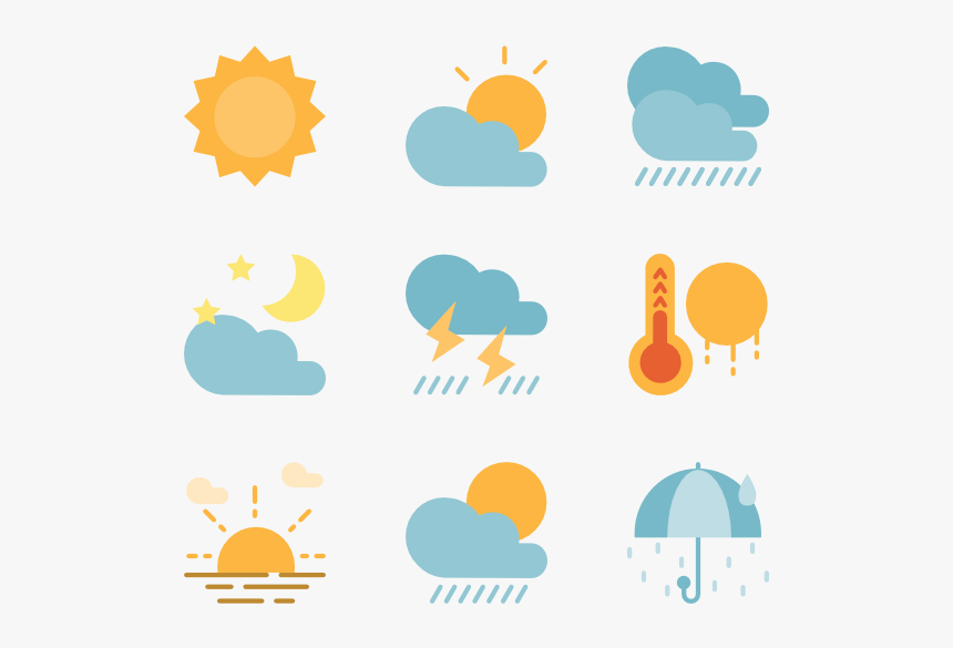 Weather Forecast - Weather Forecast Icons Png, Transparent Png, Free Download