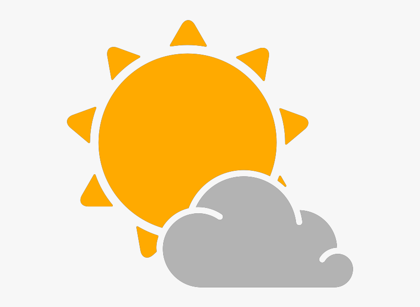 Download Weather Icon Png - Sunny Weather Icon Png, Transparent Png, Free Download