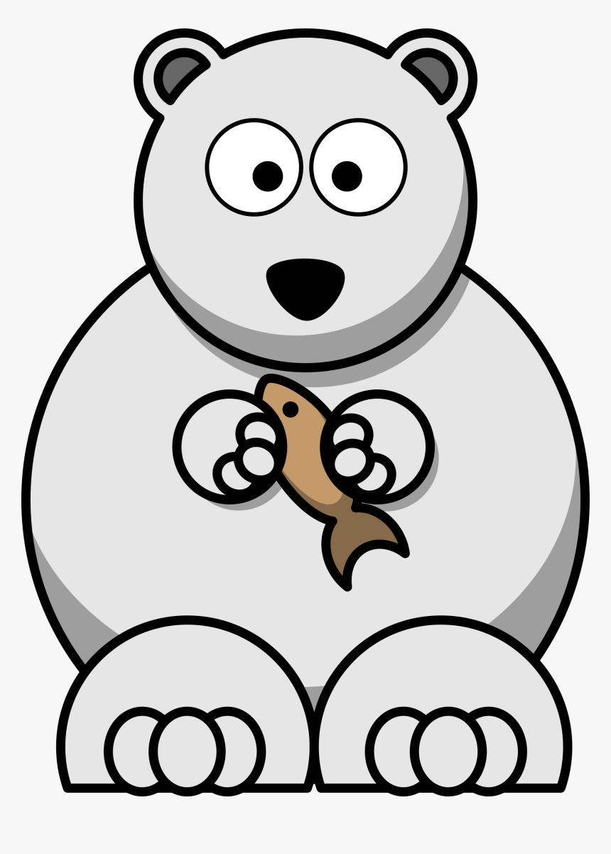 Cartoon Big Image Png - Polar Bear Cartoon Png, Transparent Png, Free Download