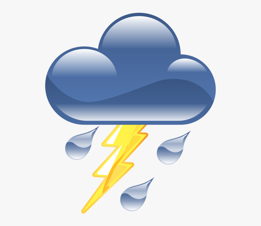 Thunderstorm Png Icon - Thunderstorm Icon, Transparent Png, Free Download