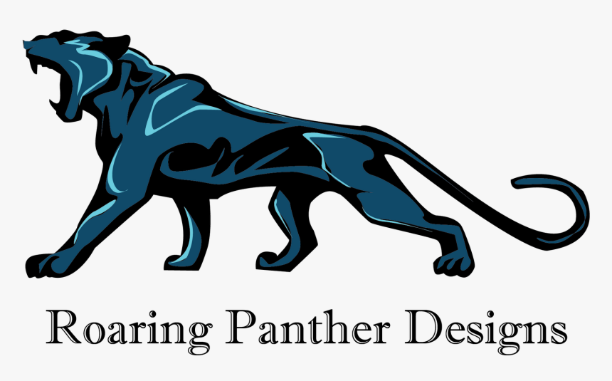 Simple Panther Roaring Drawing, HD Png Download, Free Download