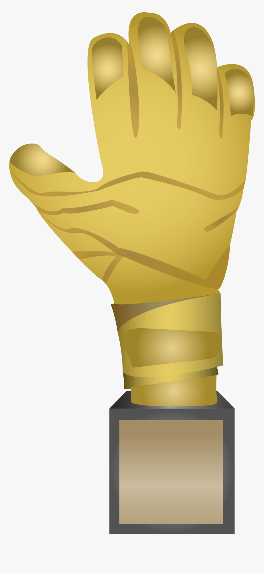 Golden Glove - Golden Glove Png, Transparent Png, Free Download