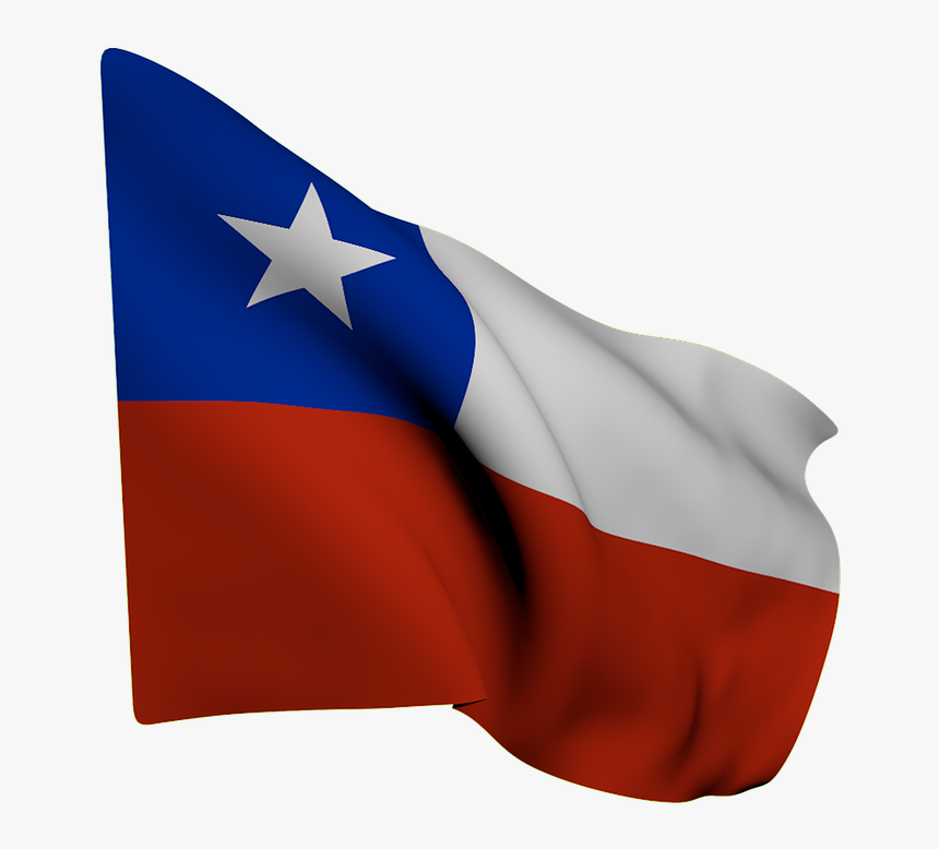 Flag, Chile, Chilean, America, Chilean Flag - Chilean Flag Transparent Background, HD Png Download, Free Download