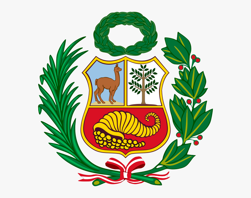 Coat Of Arms Of Peru Alternative Version - Escudo Peru, HD Png Download, Free Download