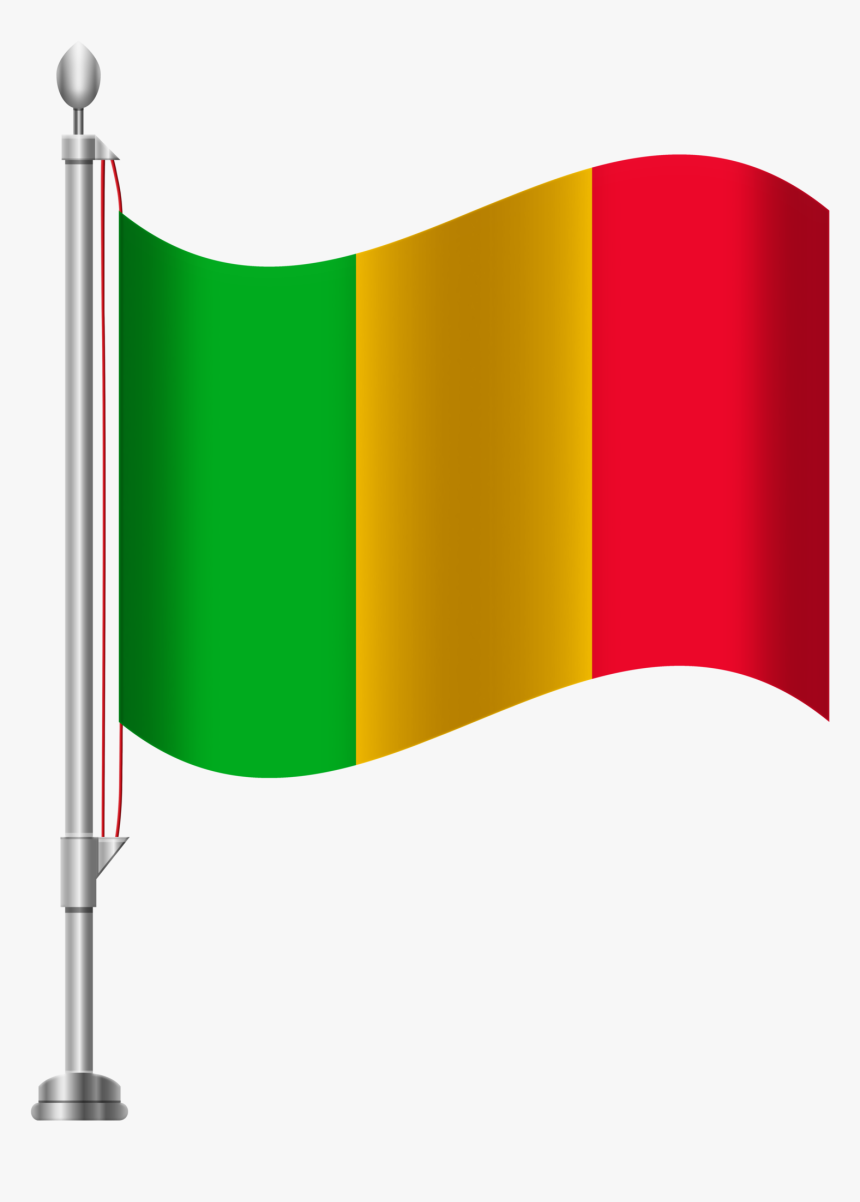 Mali Flag Png Clip Art - Bandeira Da Italia Png, Transparent Png, Free Download