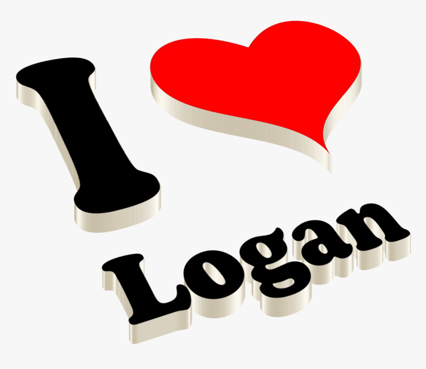 Logan Heart Name Transparent Png - Heart, Png Download, Free Download