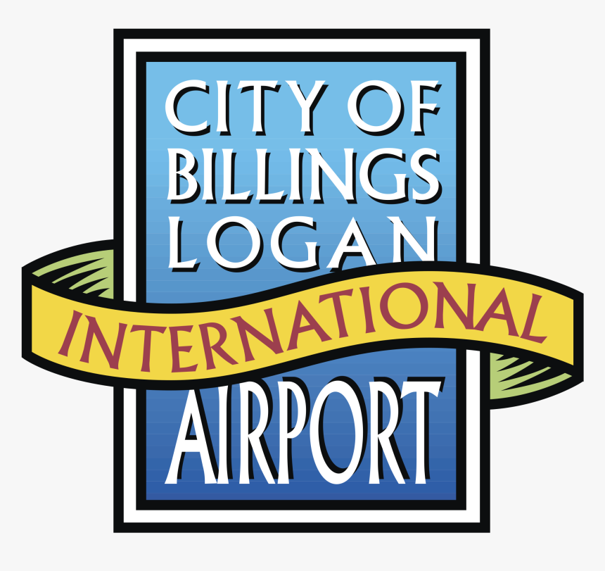 City Billings Logan International Airport Logo Png - Billings Logan International Airport, Transparent Png, Free Download