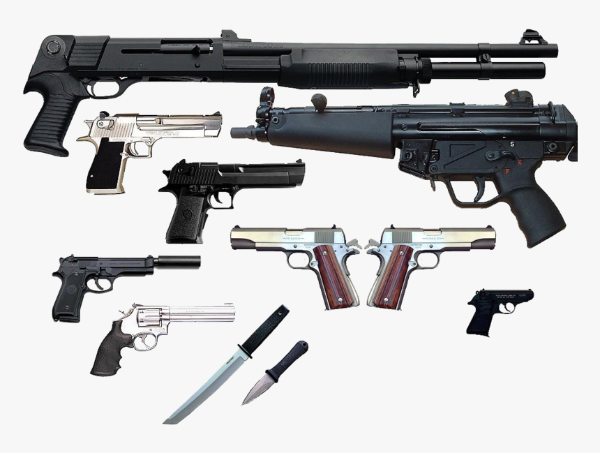 Hitman Guns, HD Png Download, Free Download