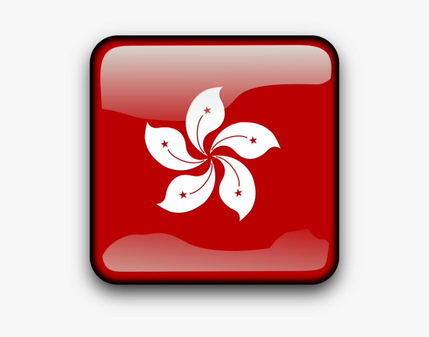 Petal,flower,rectangle - Hong Kong Country Flag, HD Png Download, Free Download