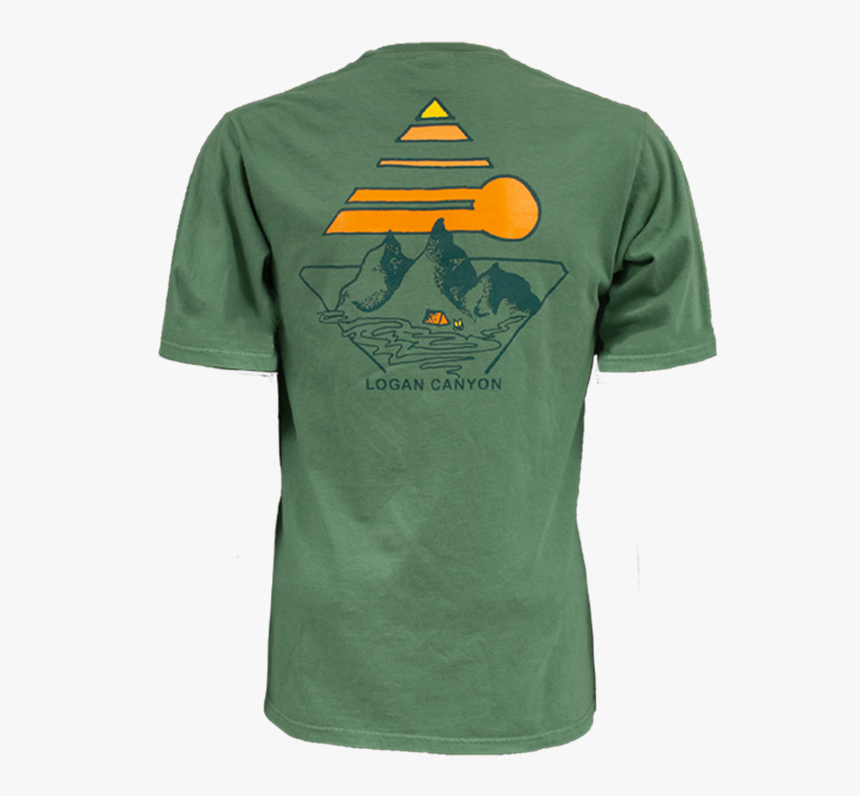 Logan Canyon Lifestyle T-shirt Green - Active Shirt, HD Png Download, Free Download