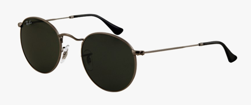 Ray Ban Png Image Hd - Ray Ban Round Metal Gunmetal, Transparent Png, Free Download