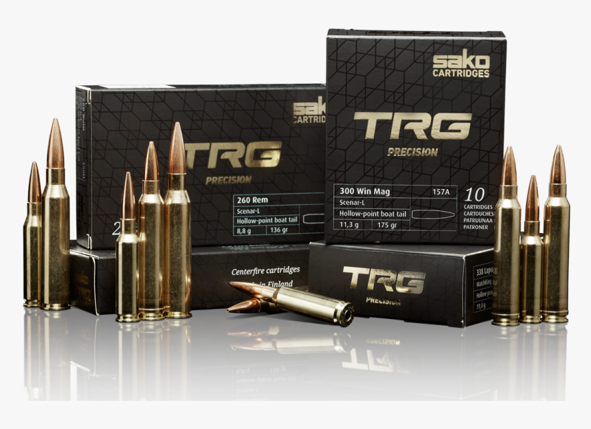 Sako Trg Ammunition, HD Png Download, Free Download