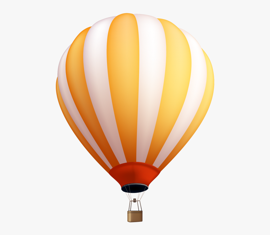 Hot Air Balloon Emoji Png, Transparent Png, Free Download