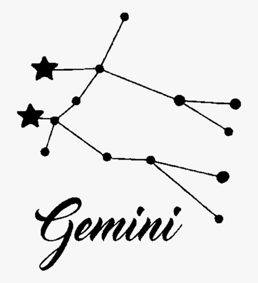 #géminis #gemini #estrella #estrellas #galaxia #galaxy - Calligraphy, HD Png Download, Free Download