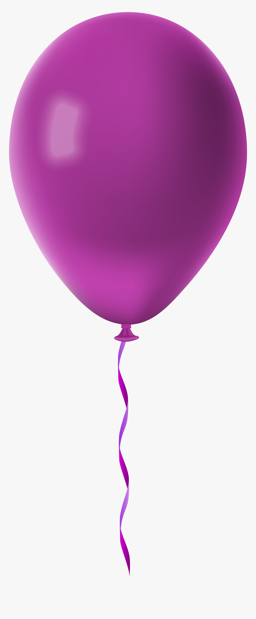 Purple Balloon Transparent Png - Purple Balloon Transparent, Png Download, Free Download