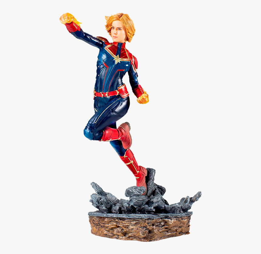 Captain Marvel Movie Figure, HD Png Download, Free Download