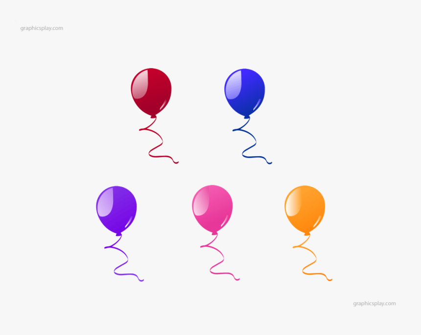 Beautiful Balloon Vector And Png - Balloon, Transparent Png, Free Download