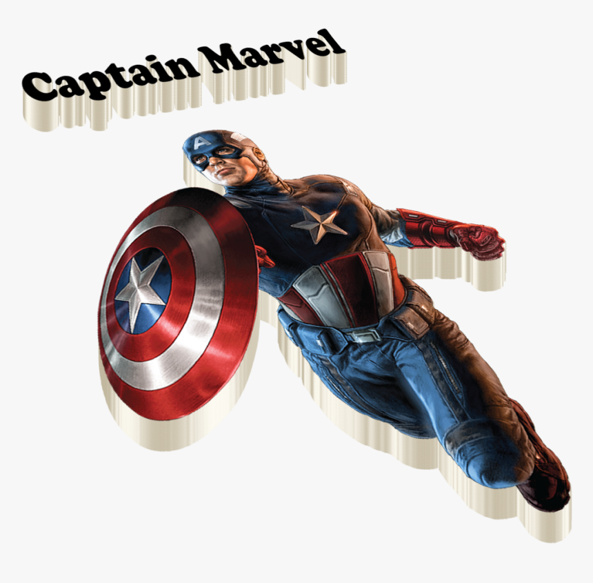 Captain Marvel Free Png Images - Captain America, Transparent Png, Free Download