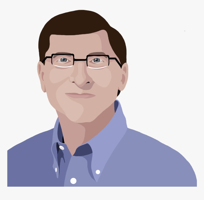 Bill Gates - Cartoon, HD Png Download, Free Download