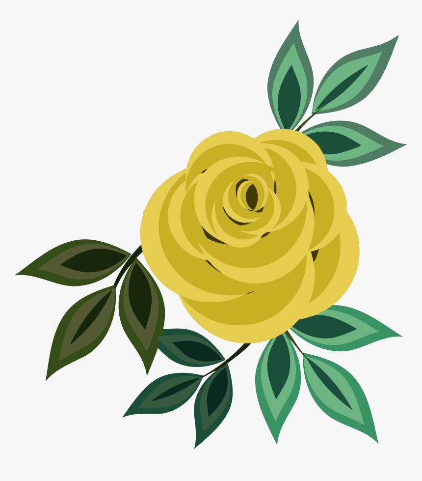 Rose 20 Clip Arts - Pink Rose Drawing Png, Transparent Png, Free Download