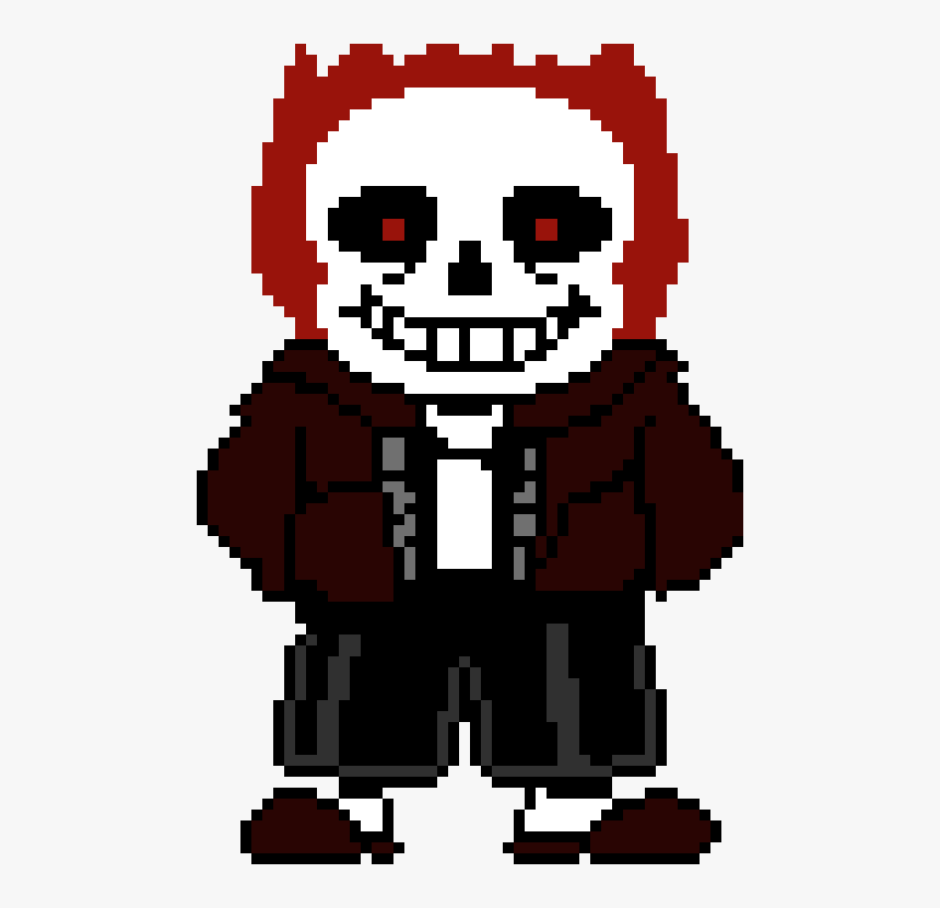 Reaper Sans Pixel Art, HD Png Download, Free Download