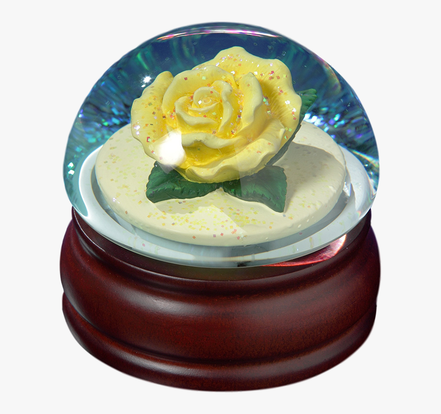 Rose In Water Globe, HD Png Download, Free Download