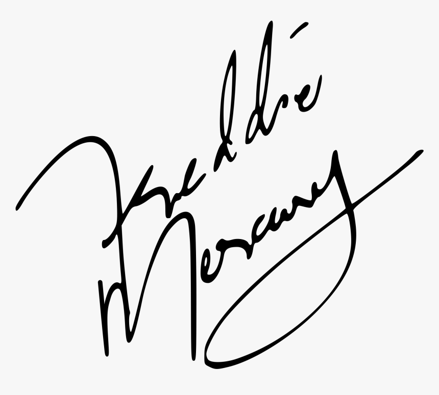 Freddie Mercury Signature, HD Png Download, Free Download