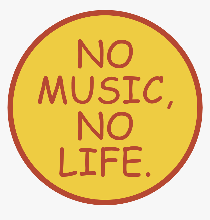 No Music No Life Logo Png Transparent - Circle, Png Download, Free Download