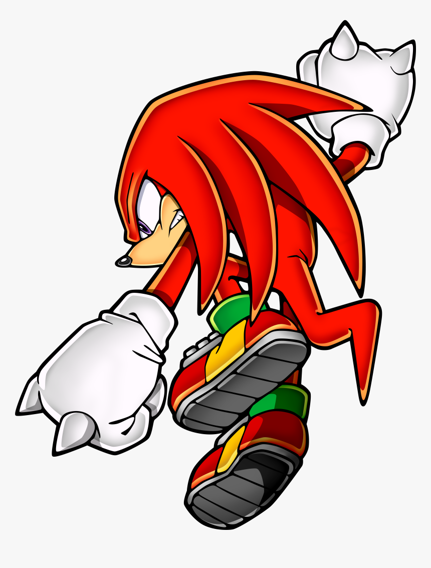 Knuckles Sonic Adventure Art, HD Png Download, Free Download