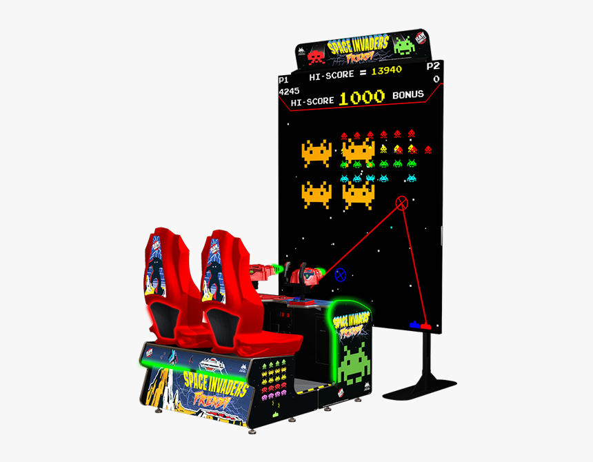 Space Invaders Frenzy Arcade, HD Png Download, Free Download