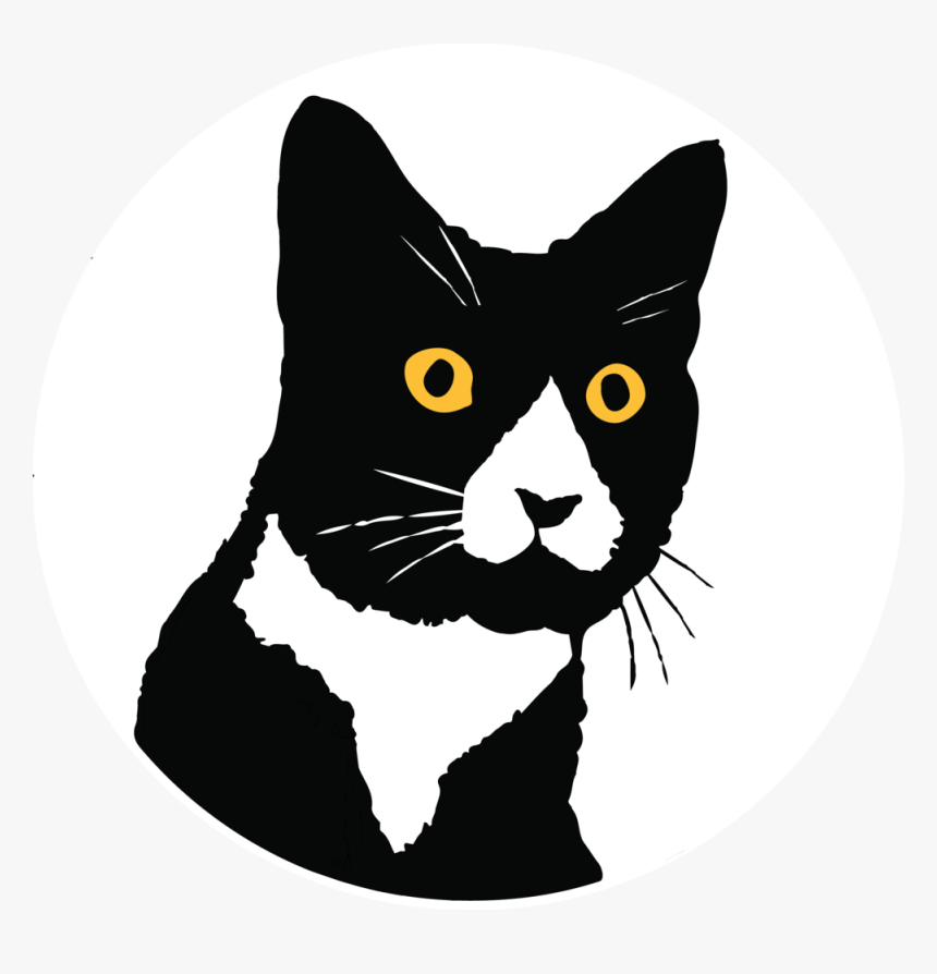 Full Color Cat Logo No Text On Circle, HD Png Download, Free Download