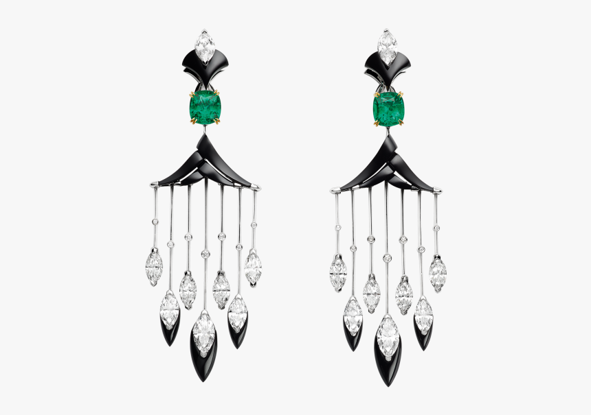 Cascades Royales Earrings Tresors Afrique High Jewelry - Chopard High Jewelry Earrings Ruby, HD Png Download, Free Download