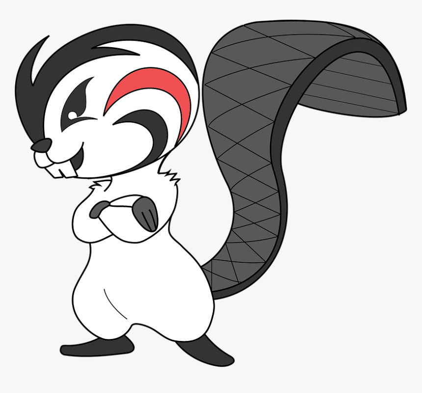 Beaver, Logo, Animal, Tail, Mascot, Drawing, Icon - Gambar Sketsa Berang Berang, HD Png Download, Free Download