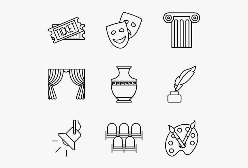 Show Must Go On - Travel Icon Png Vector, Transparent Png, Free Download