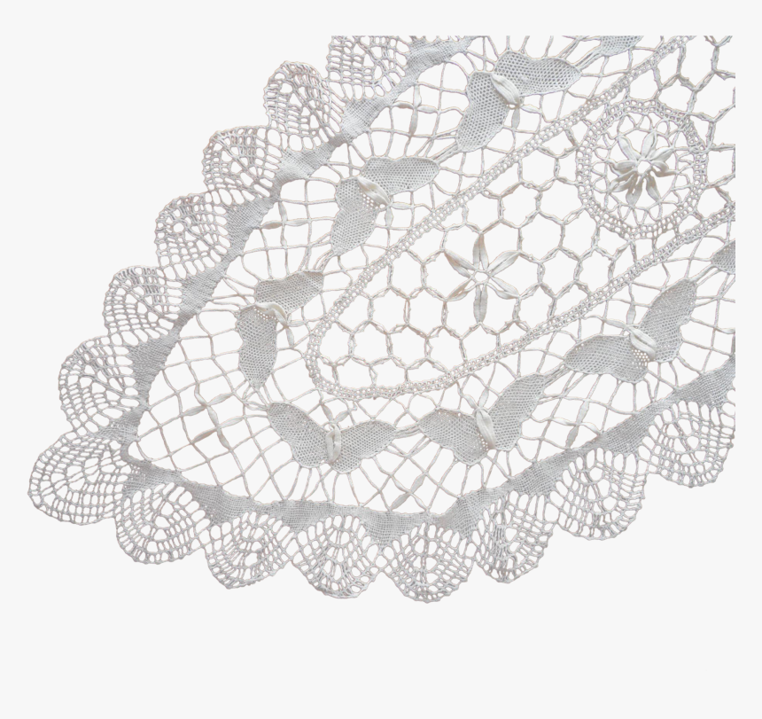 Transparent Vintage Lace Border Png - Crochet, Png Download, Free Download