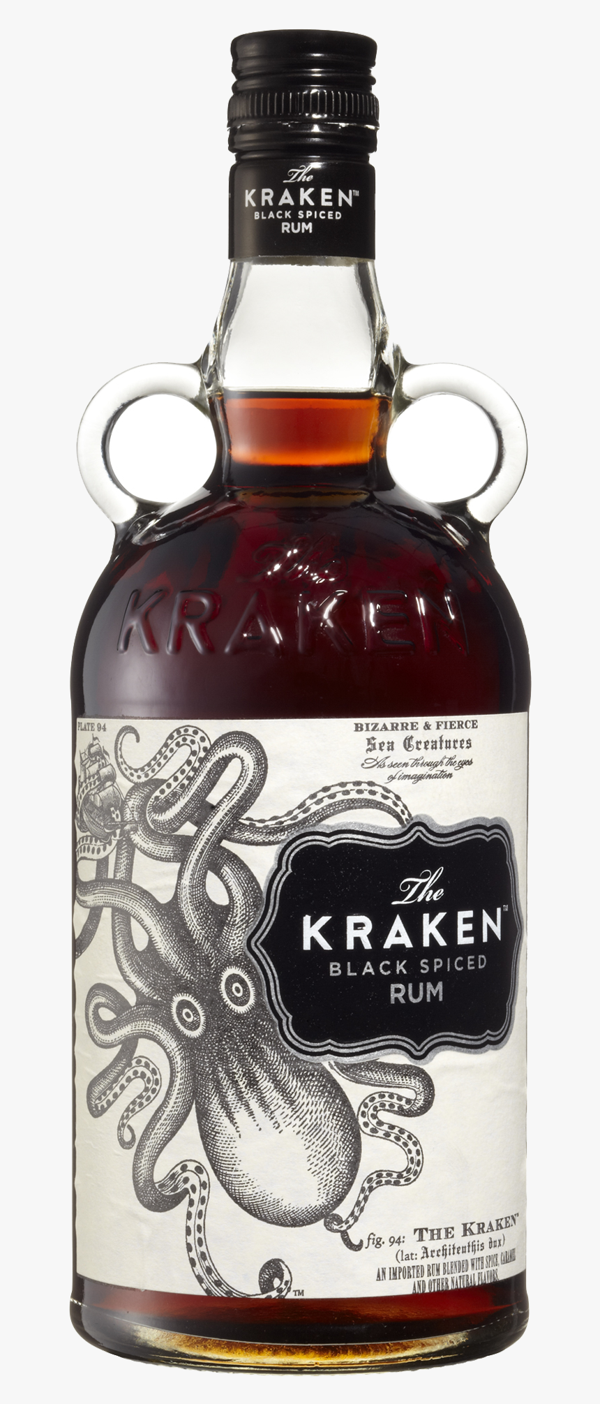 Kraken Black Spiced Caribbean Rum, HD Png Download, Free Download
