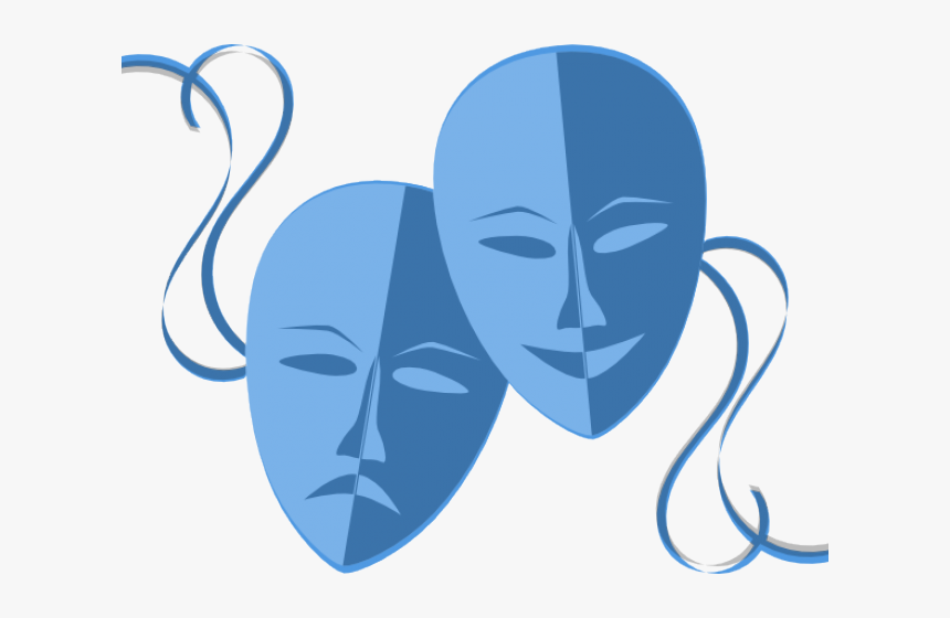 Transparent Drama Masks Png - Theatre Masks, Png Download, Free Download