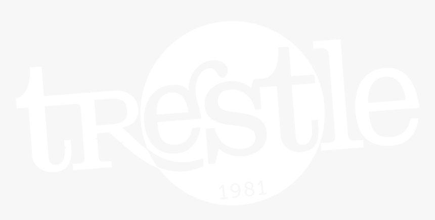 Trestle Logo Circle With Slant Largewhite, HD Png Download, Free Download