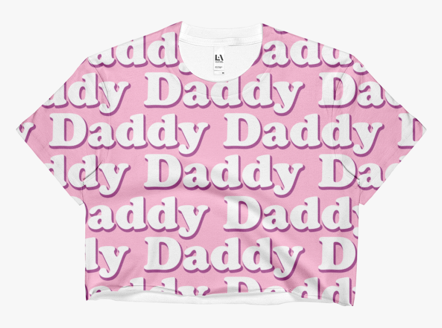 Daddy All Over Crop Top - Christmas Ornament, HD Png Download, Free Download