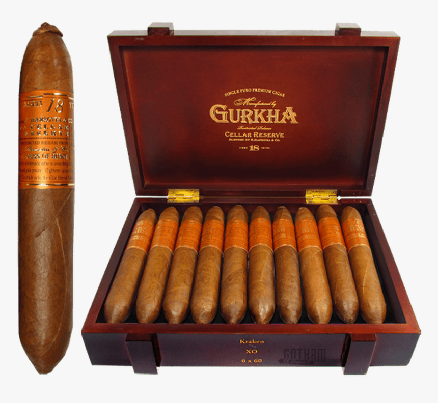 Gurkha Cellar Reserve Especial 18 Year Kraken Box - Gurkha Cellar Reserve 18 Review, HD Png Download, Free Download