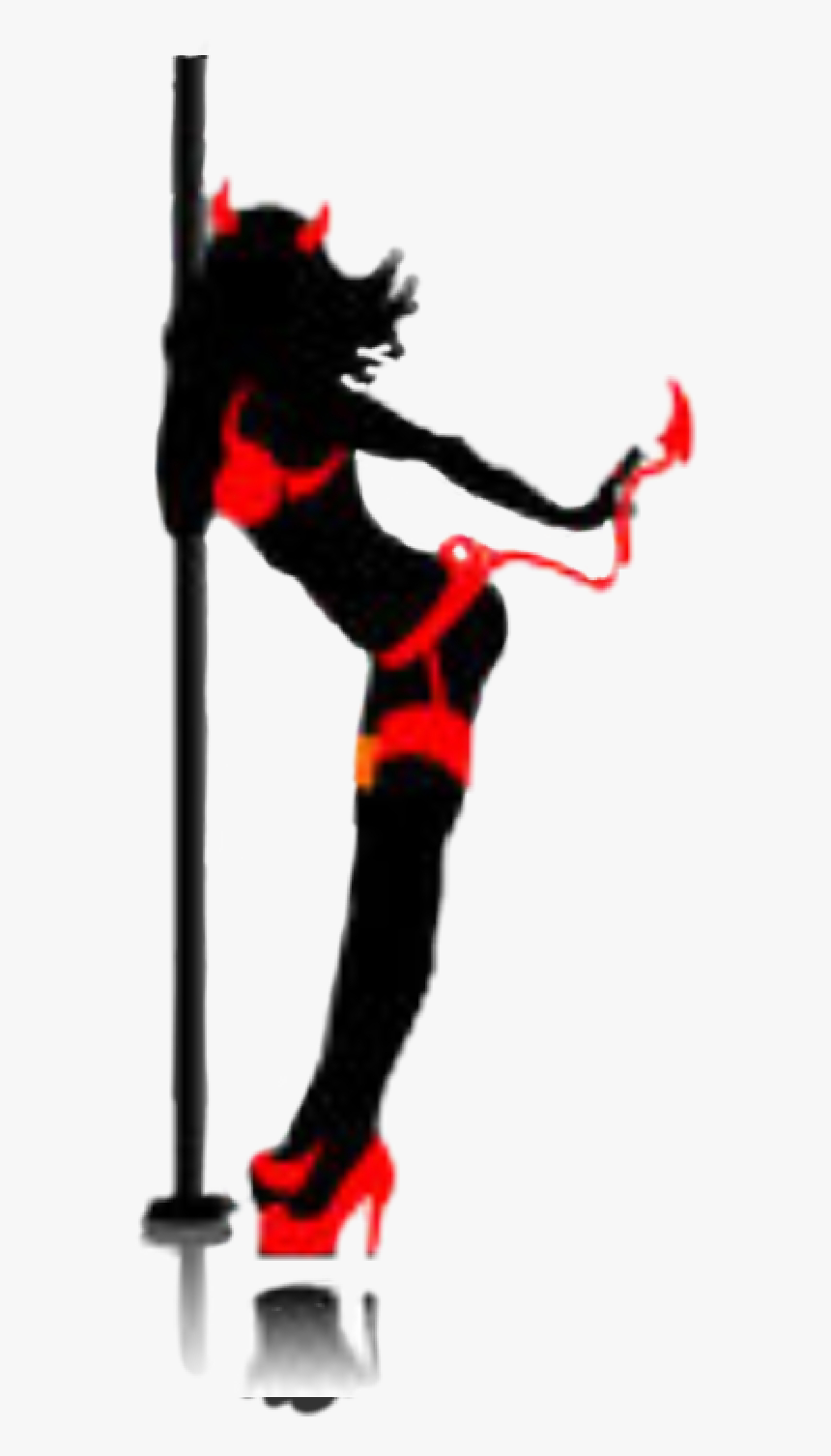 Transparent Burlesque Clipart - Silhouette Burlesque, HD Png Download, Free Download