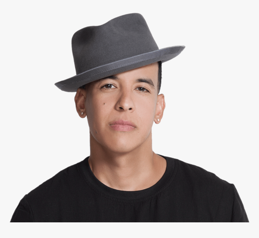 Daddy Yankee Wearing Grey Hat - Daddy Yankee, HD Png Download, Free Download